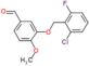 3-[(2-chloro-6-fluorobenzyl)oxy]-4-methoxybenzaldehyde