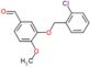 3-[(2-chlorobenzyl)oxy]-4-methoxybenzaldehyde