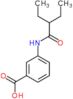 3-[(2-ethylbutanoyl)amino]benzoic acid