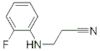 Propanenitrile, 3-[(2-fluorophenyl)amino]- (9CI)