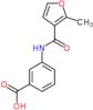 3-{[(2-methylfuran-3-yl)carbonyl]amino}benzoic acid