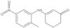 3-[(2-Metil-5-nitrofenil)amino]-2-cicloexen-1-ona