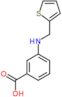 3-[(thiophen-2-ylmethyl)amino]benzoic acid