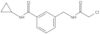 3-[[(2-Chloroacetyl)amino]methyl]-N-cyclopropylbenzamide