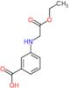 3-[(2-ethoxy-2-oxoethyl)amino]benzoic acid