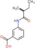 3-[(2-methylbutanoyl)amino]benzoic acid