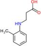 3-[(2-methylphenyl)amino]propanoate