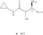 Hexanamide,3-amino-N-cyclopropyl-2-hydroxy-, hydrochloride (1:1), (3S)-