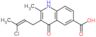 3-[(2Z)-3-chlorobut-2-en-1-yl]-2-methyl-4-oxo-1,4-dihydroquinoline-6-carboxylic acid