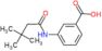 3-[(3,3-Dimethyl-1-oxobutyl)amino]benzoic acid