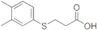 3-[(3,4-DIMETHYLPHENYL)THIO]PROPANOIC ACID