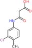 3-[(3-chloro-4-methylphenyl)amino]-3-oxopropanoic acid