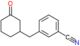 3-[(3-oxocyclohexyl)methyl]benzonitrile