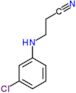 3-[(3-chlorophenyl)amino]propanenitrile