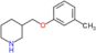 3-[(3-methylphenoxy)methyl]piperidine