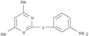 3-[(4,6-Dimethyl-2-pyrimidinyl)thio]benzenamine