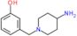 3-[(4-amino-1-piperidyl)methyl]phenol