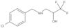 3-[[(4-Chlorophenyl)methyl]amino]-1,1,1-trifluoro-2-propanol