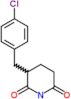 3-(4-chlorobenzyl)piperidine-2,6-dione