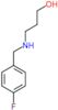 3-[(4-fluorobenzyl)amino]propan-1-ol