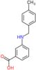 3-[(4-methylbenzyl)amino]benzoic acid