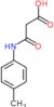 3-[(4-methylphenyl)amino]-3-oxopropanoic acid