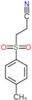 3-[(4-methylphenyl)sulfonyl]propanenitril