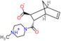 (1S,2S,3R,4S)-3-[(4-methylpiperazin-4-ium-1-yl)carbonyl]bicyclo[2.2.1]hept-5-ene-2-carboxylate