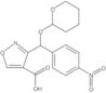 4-Isoxazolecarboxylic acid, 3-[(4-nitrophenyl)[(tetrahydro-2H-pyran-2-yl)oxy]methyl]-