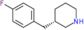 (3S)-3-[(4-fluorophenyl)methyl]piperidine