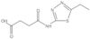 4-[(5-Ethyl-1,3,4-thiadiazol-2-yl)amino]-4-oxobutanoic acid