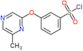 3-[(6-Methyl-2-pyrazinyl)oxy]benzenesulfonyl chloride