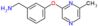 3-[(6-Methyl-2-pyrazinyl)oxy]benzenemethanamine