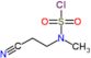 (2-cyanoethyl)methylsulfamyl chloride