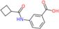 3-[(cyclobutylcarbonyl)amino]benzoic acid