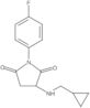 3-[(Cyclopropylmethyl)amino]-1-(4-fluorophenyl)-2,5-pyrrolidinedione