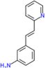 3-[(E)-2-pyridin-2-ylethenyl]aniline