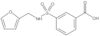 3-[[(2-Furanylmethyl)amino]sulfonyl]benzoic acid