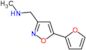 1-(5-furan-2-ylisoxazol-3-yl)-N-methylmethanamine