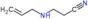 3-(prop-2-en-1-ylamino)propanenitrile