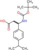 3-[(tert-butoxycarbonyl)amino]-3-[4-(1-methylethyl)phenyl]propanoic acid