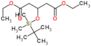 diethyl 3-[tert-butyl(dimethyl)silyl]oxypentanedioate