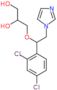 3-[1-(2,4-dichlorophenyl)-2-(1H-imidazol-1-yl)ethoxy]propane-1,2-diol