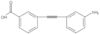 3-[2-(3-Aminophenyl)ethynyl]benzoic acid