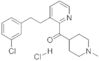 [3-[2-(3-Chlorophenyl)ethyl]-2-pyridinyl](1-methyl-4-piperidinyl)methanone hydrochloride