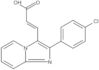 3-[2-(4-Chlorophenyl)imidazo[1,2-a]pyridin-3-yl]-2-propenoic acid