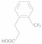 3-[o-(α,α,α-trifluorotolyl)]propionic acid
