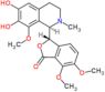 (3S)-3-[(1R)-6,7-dihydroxy-8-methoxy-2-methyl-1,2,3,4-tetrahydroisoquinolin-1-yl]-6,7-dimethoxy-2-…