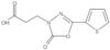 2-Oxo-5-(2-thienyl)-1,3,4-oxadiazole-3(2H)-propanoic acid