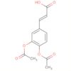 2-Propenoic acid, 3-[3,4-bis(acetyloxy)phenyl]-, (E)-